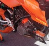 Padací chrániče (horní) - KTM 990/990R Super Duke & 990SM '08- černé